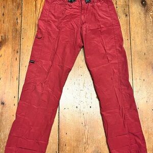 Prana Women's Red Cargo Pants